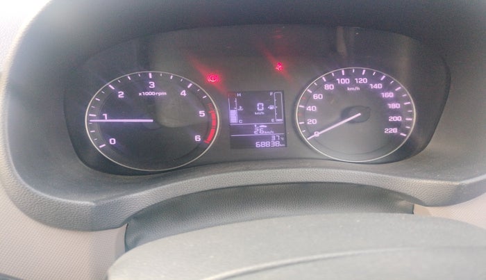 2017 Hyundai Creta E PLUS 1.4 DIESEL, Diesel, Manual, 68,838 km, interior