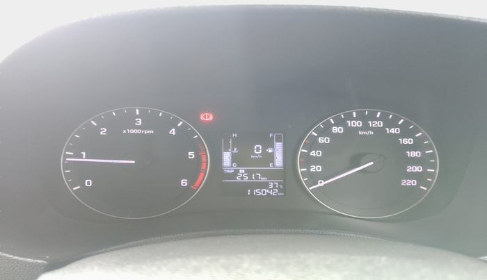 2017 Hyundai Creta SX 1.6 DIESEL, Diesel, Manual, 1,15,042 km, interior