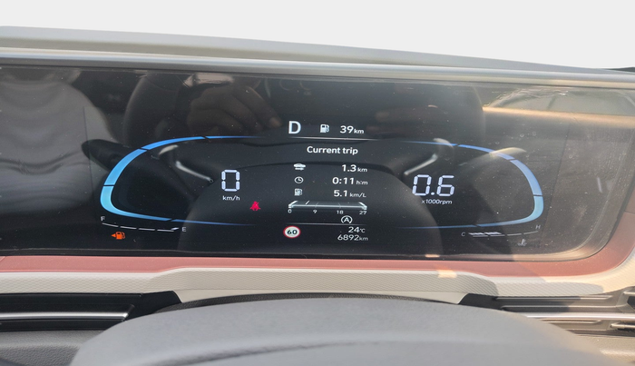 2025 Hyundai Creta SX Premium 1.5 iVT, Petrol, Automatic, 6,892 km, interior