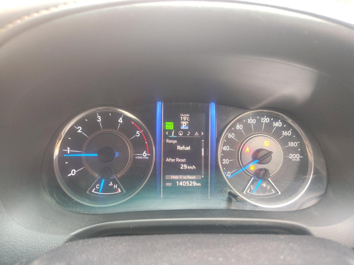 2018 Toyota Fortuner 2.8 4X4 AT, Diesel, Automatic, 1,40,529 km, interior