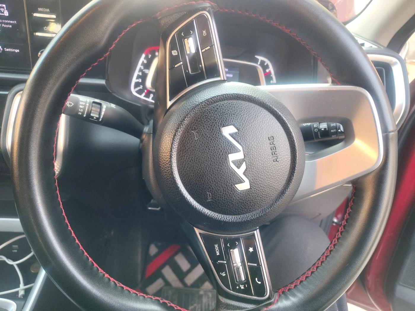 2023 KIA SONET HTK PLUS 1.0 IMT, Petrol, Manual, 38,885 km, interior
