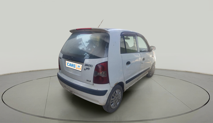 2011 Hyundai Santro Xing GLS, Petrol, Manual, 1,23,528 km, exterior