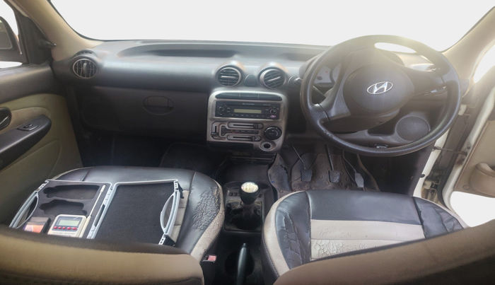 2011 Hyundai Santro Xing GLS, Petrol, Manual, 1,23,528 km, interior