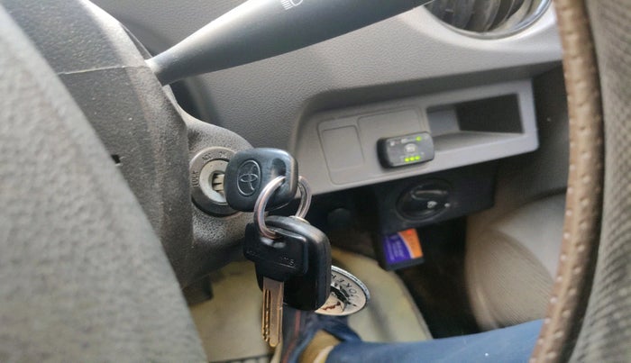 2011 Toyota Etios G, CNG, Manual, 85,573 km, interior