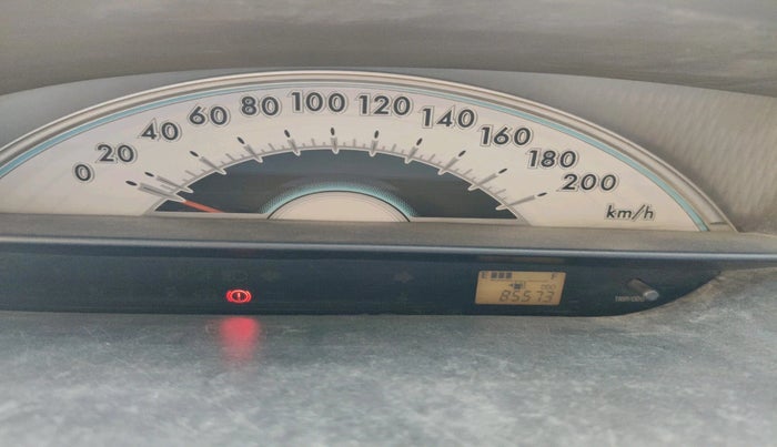 2011 Toyota Etios G, CNG, Manual, 85,573 km, interior