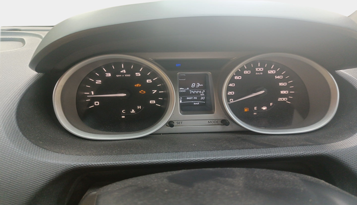 2016 Tata Tiago XZ PETROL, Petrol, Manual, 74,442 km, interior