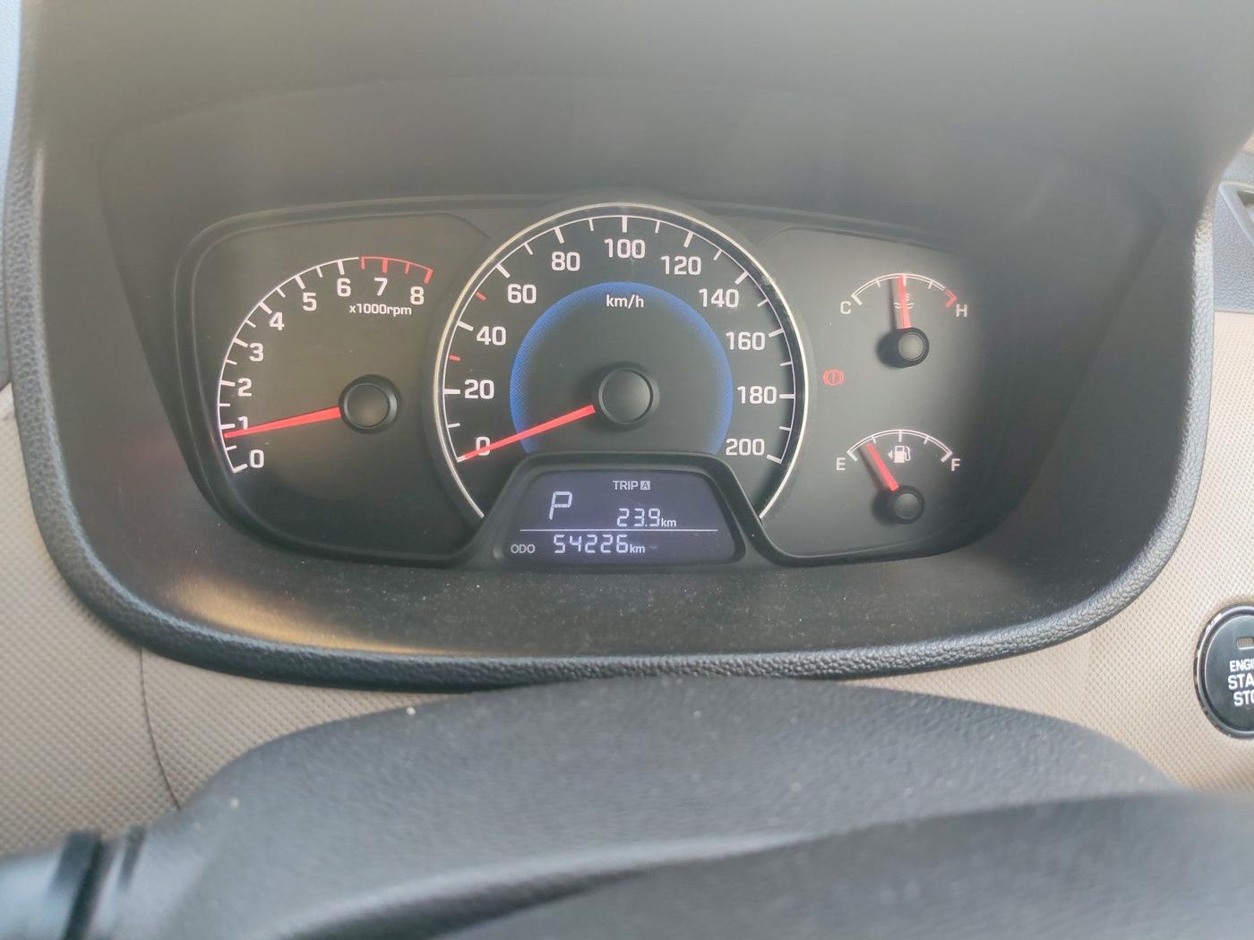 2015 Hyundai Grand i10 ASTA 1.2 KAPPA VTVT, Petrol, Manual, 54,226 km, interior