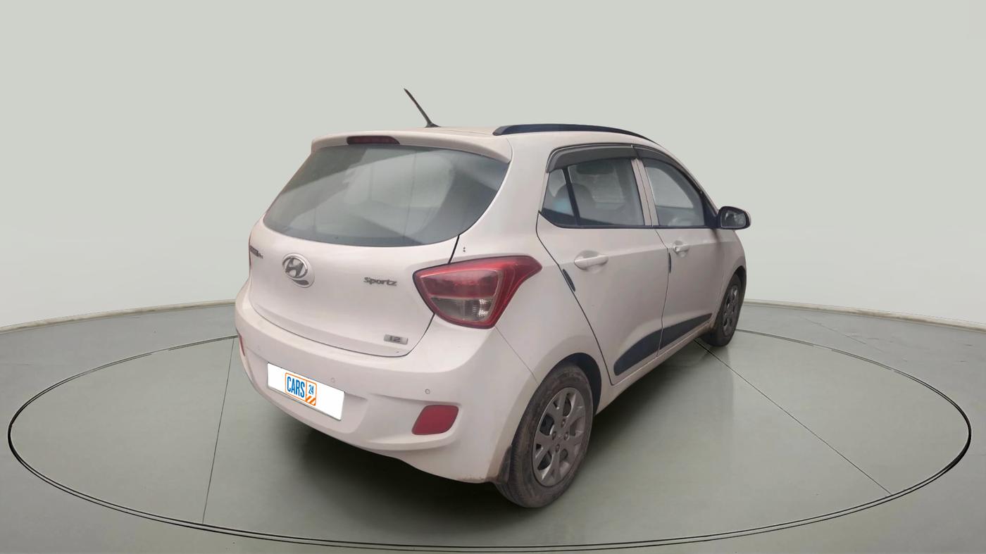 2017 Hyundai Grand i10 SPORTZ 1.2 KAPPA VTVT, CNG, Manual, 78,116 km, exterior