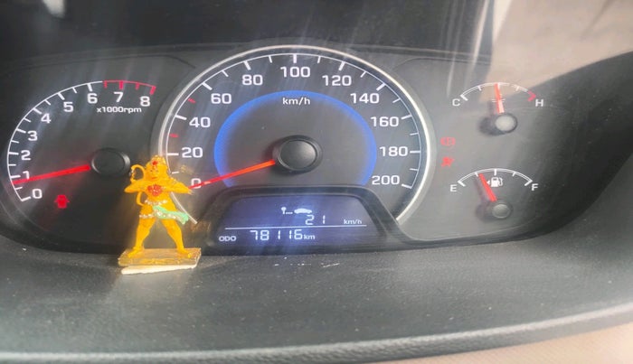 2017 Hyundai Grand i10 SPORTZ 1.2 KAPPA VTVT, Petrol, Manual, 78,116 km, interior