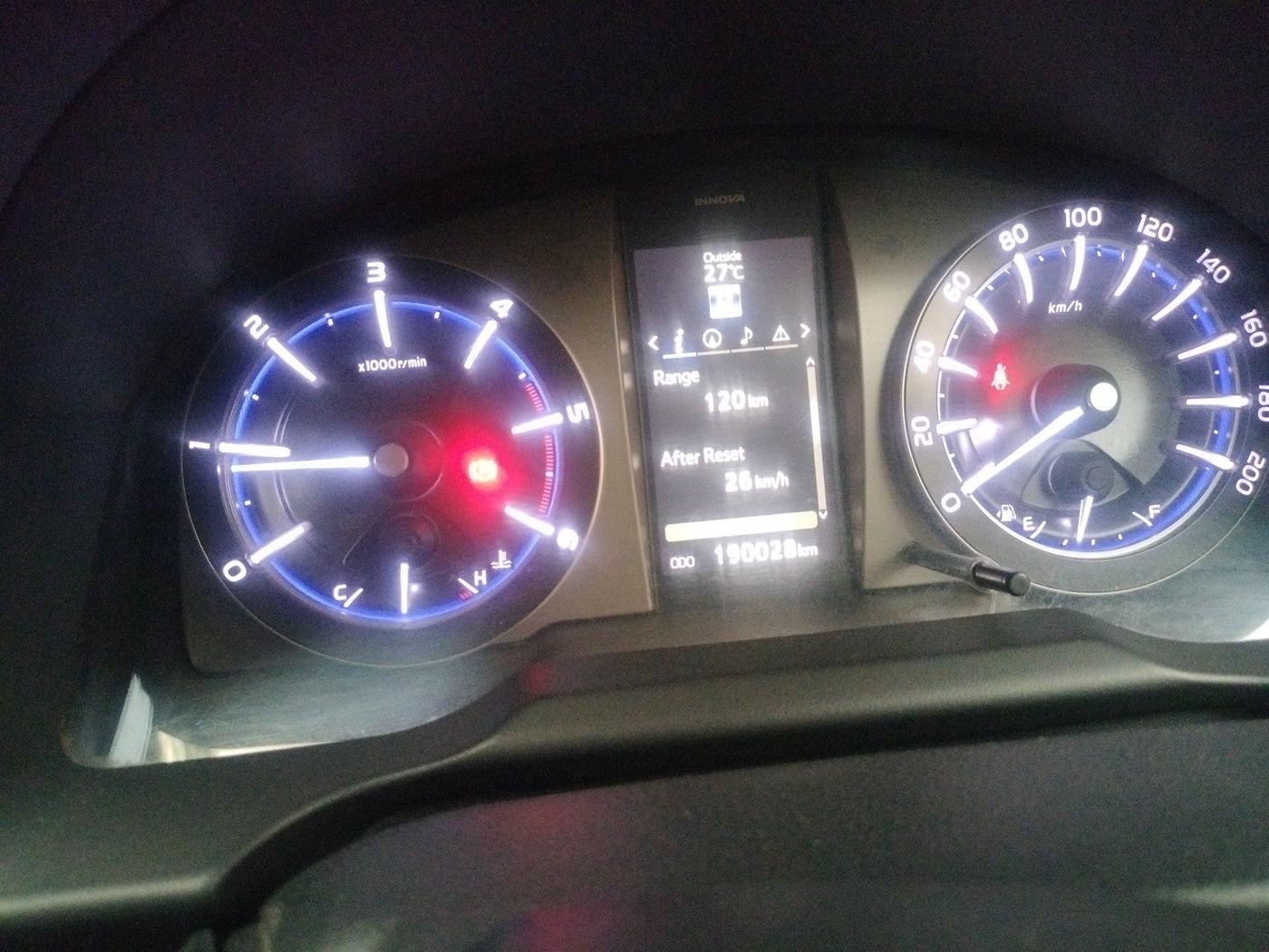 2018 Toyota Innova Crysta 2.8 ZX AT 7 STR, Diesel, Automatic, 1,90,028 km, interior