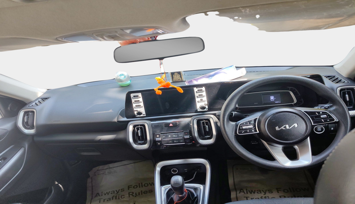 2022 KIA SONET HTK PLUS 1.0 IMT, Petrol, Manual, 10,202 km, interior