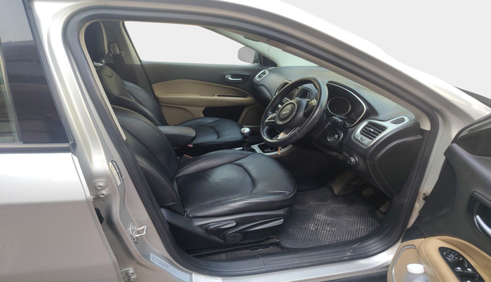 2017 Jeep Compass LONGITUDE 2.0 DIESEL, Diesel, Manual, 1,48,728 km, interior