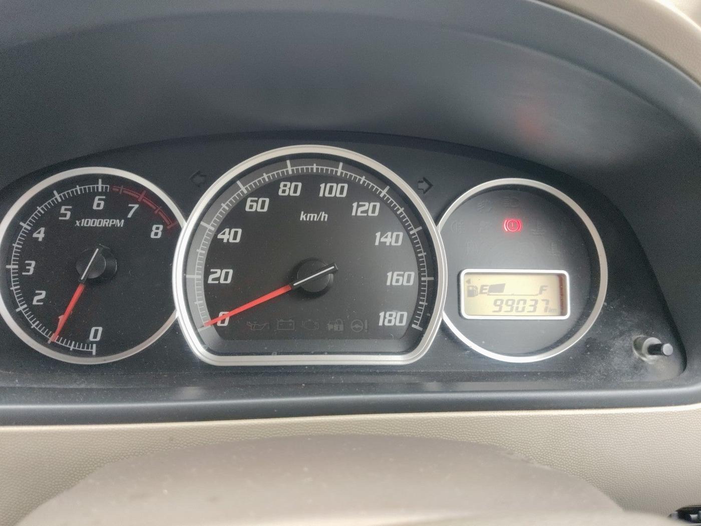 2010 Maruti Zen Estilo VXI, Petrol, Manual, 99,037 km, interior