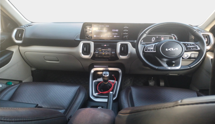 2023 KIA SONET HTX 1.5 DIESEL IMT, Diesel, Manual, 53,386 km, interior