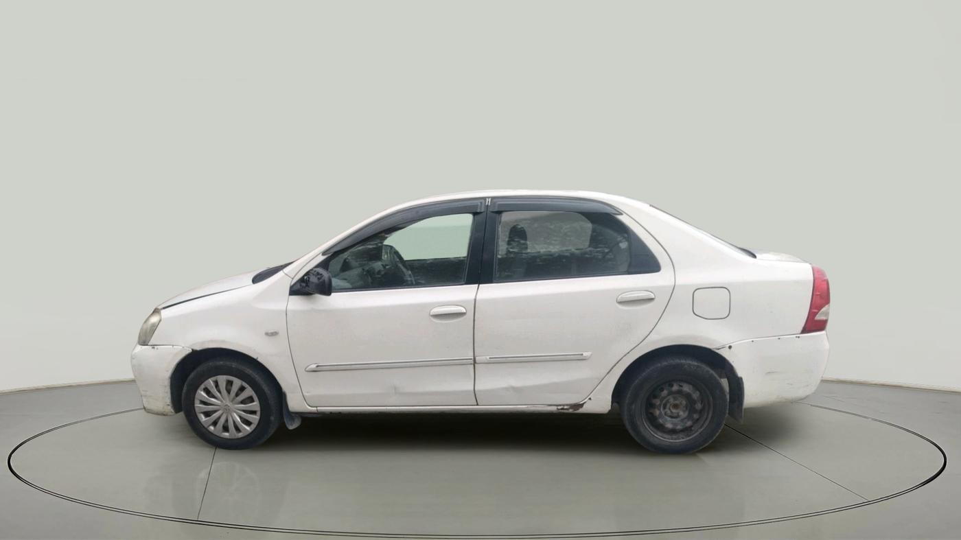 2012 Toyota Etios G, CNG, Manual, 2,47,046 km, exterior