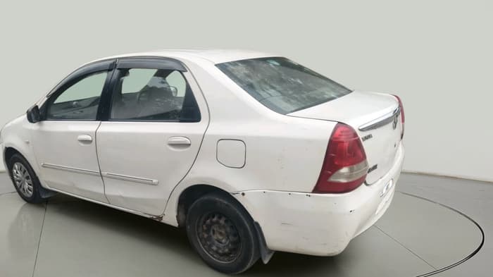 2012 Toyota Etios G, CNG, Manual, 2,47,046 km, exterior