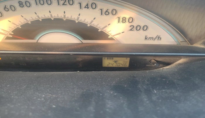 2012 Toyota Etios G, Petrol, Manual, 2,47,046 km, interior