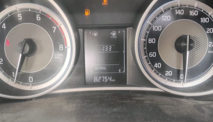 2022 Maruti Dzire VXI CNG, CNG, Manual, 82,754 km, interior