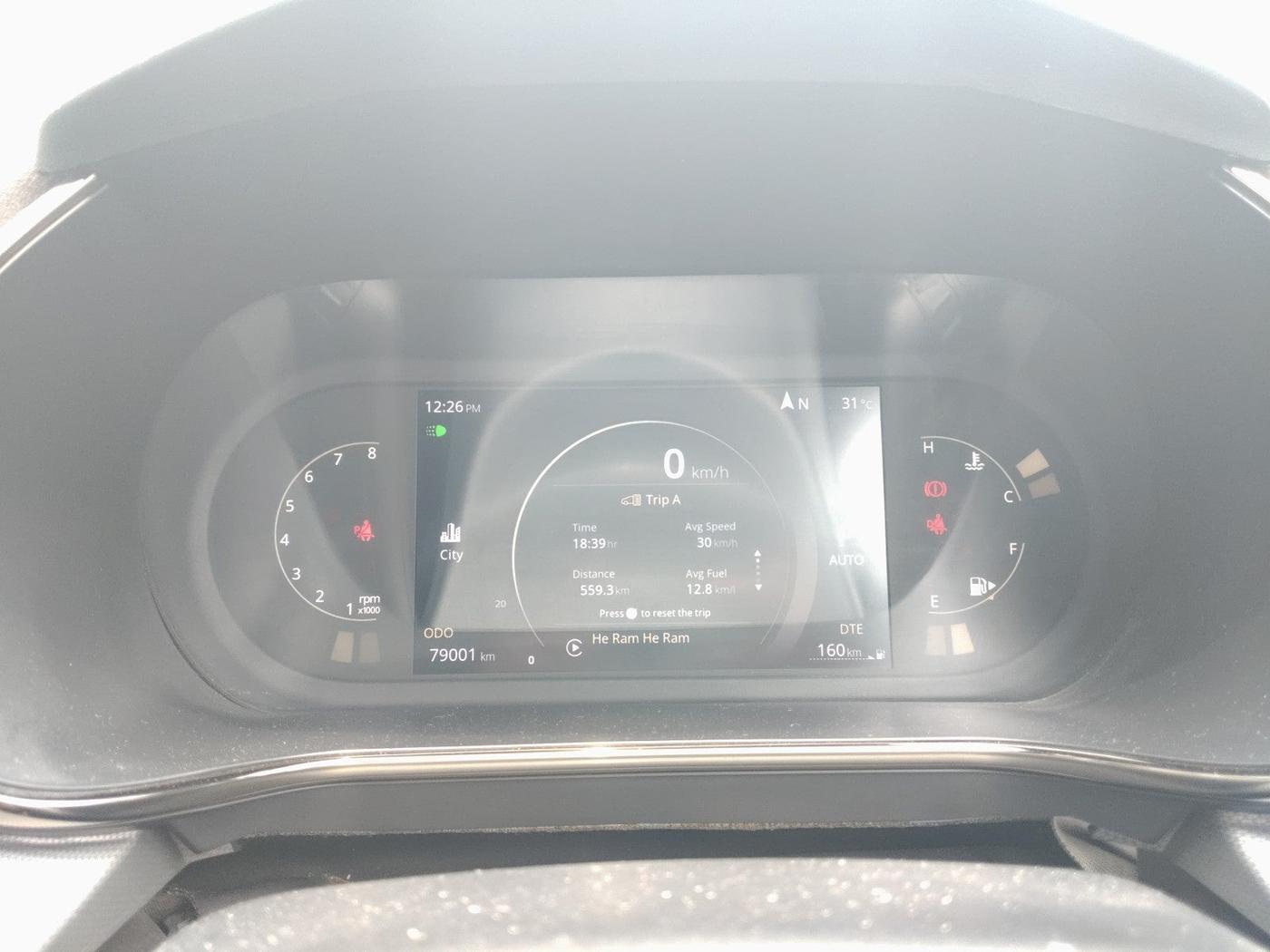 2023 Tata Harrier XZA PLUS 2.0L DARK EDITION, Diesel, Automatic, 79,001 km, interior