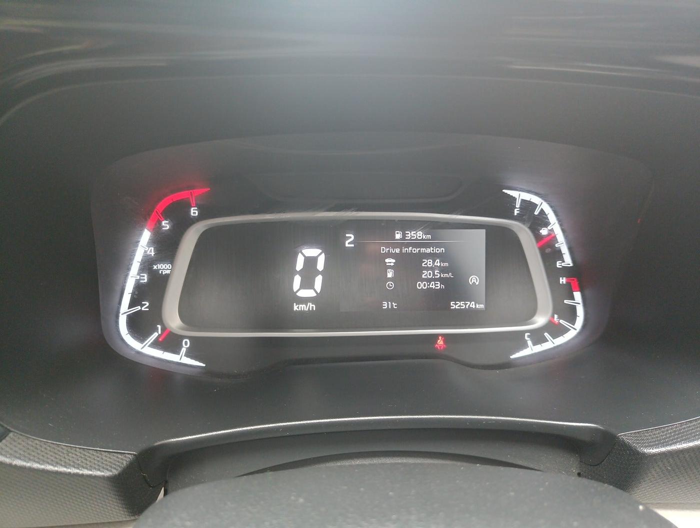 2023 KIA SONET HTX 1.5D IMT, Diesel, Manual, 52,574 km, interior