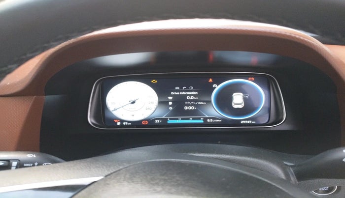 2023 Hyundai ALCAZAR PLATINUM 1.5 TURBO PETROL MT 7STR, Petrol, Manual, 29,747 km, interior