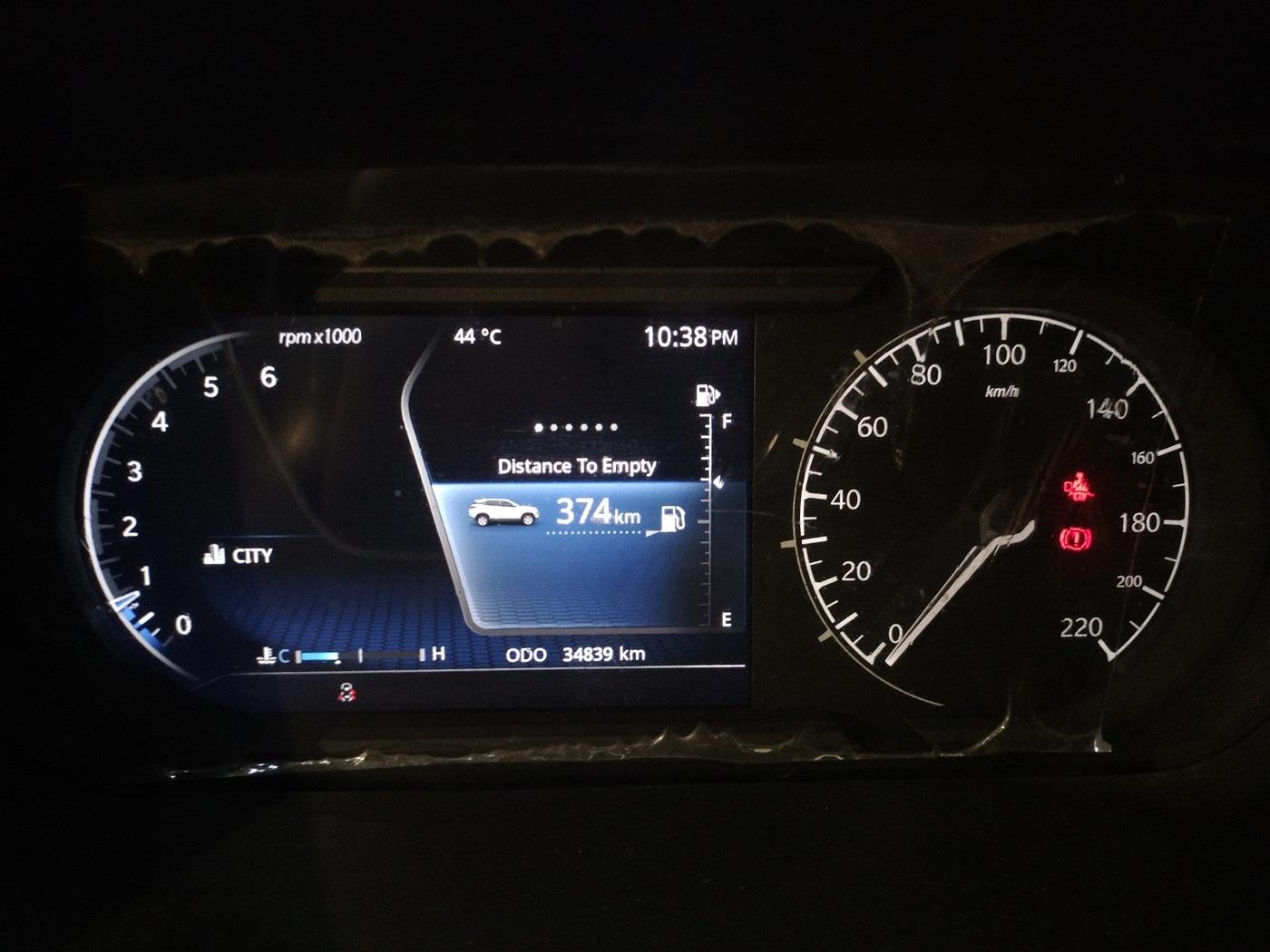 2019 Tata Harrier XZ 2.0L, Diesel, Manual, 38,839 km, interior