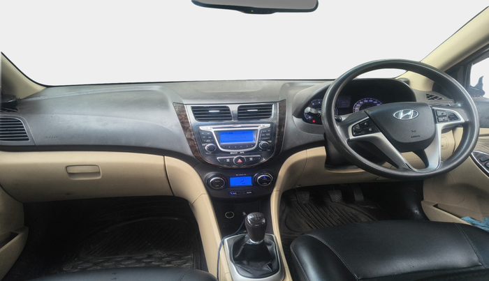 2012 Hyundai Verna FLUIDIC 1.6 VTVT SX, Petrol, Manual, 82,239 km, interior