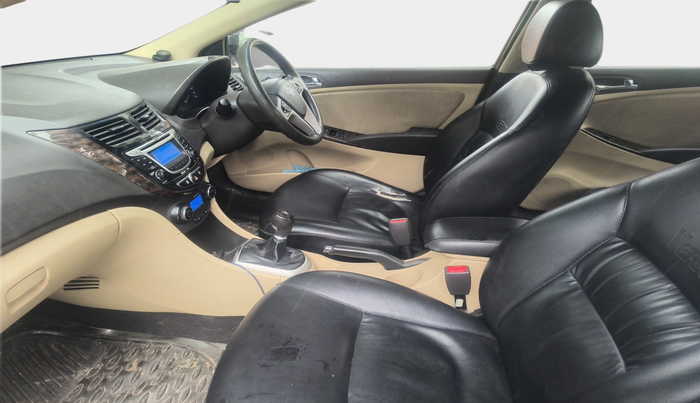 2012 Hyundai Verna FLUIDIC 1.6 VTVT SX, Petrol, Manual, 82,239 km, interior
