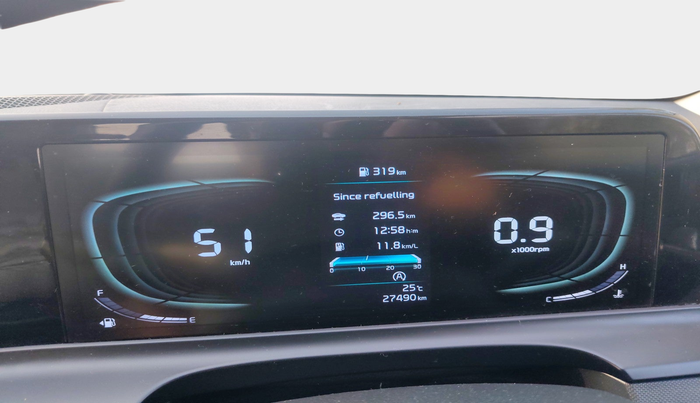 2023 KIA SELTOS HTK 1.5 PETROL, Petrol, Manual, 27,490 km, interior