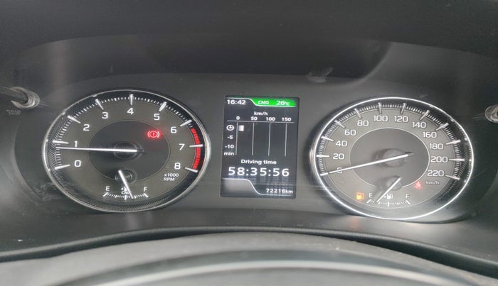 2023 Maruti Baleno  ZETA CNG 1.2L, Petrol, Manual, 72,216 km, interior