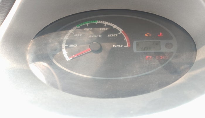 2011 Tata Nano CX, Petrol, Manual, 43,657 km, interior