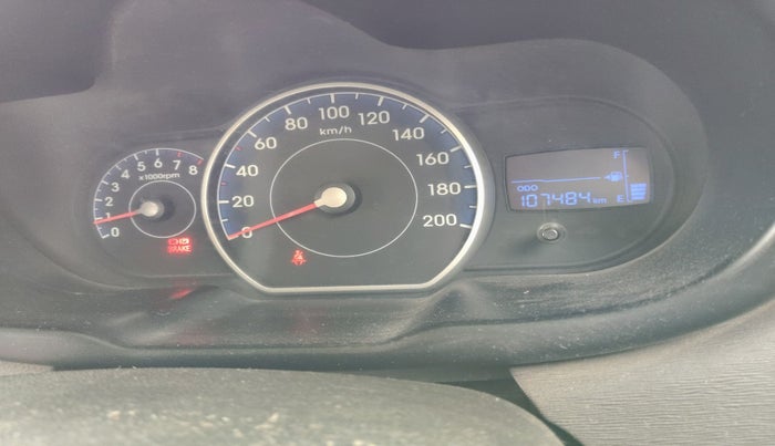 2011 Hyundai i10 SPORTZ 1.2, Petrol, Manual, 1,07,484 km, interior