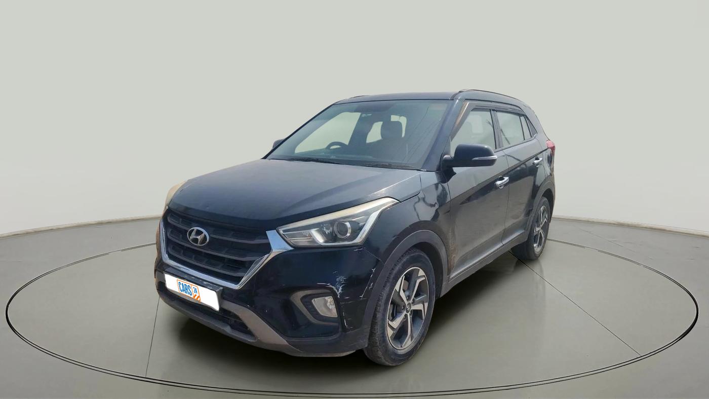 2018 Hyundai Creta SX AT 1.6 DIESEL, Diesel, Automatic, 1,00,904 km, exterior