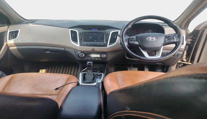 2018 Hyundai Creta SX AT 1.6 DIESEL, Diesel, Automatic, 1,00,904 km, interior