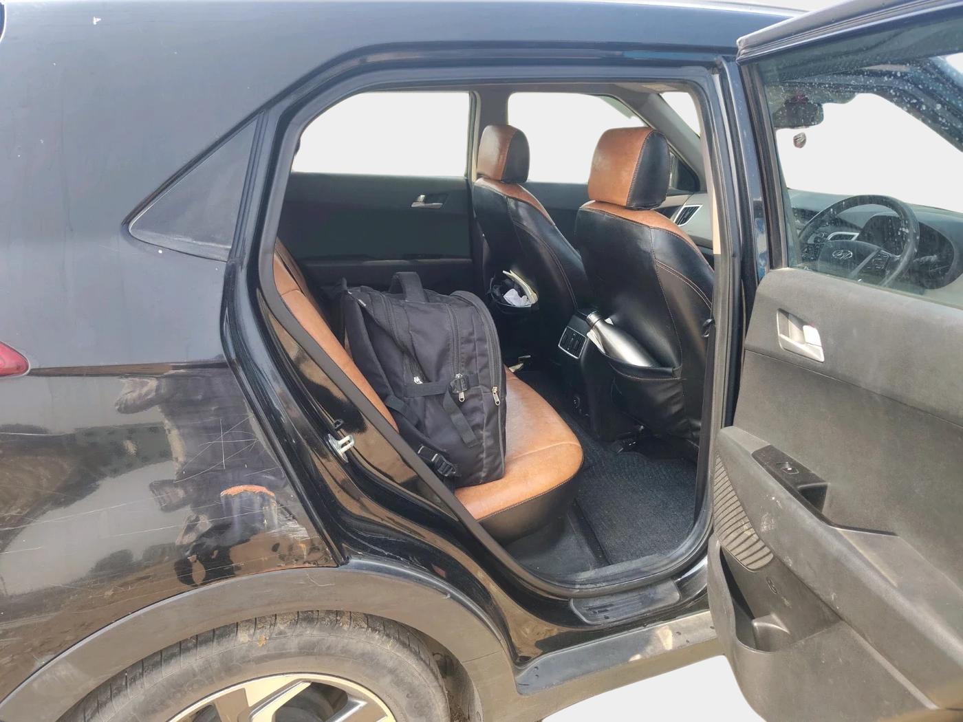 2018 Hyundai Creta SX AT 1.6 DIESEL, Diesel, Automatic, 1,00,904 km, interior