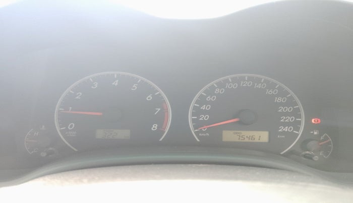 2013 Toyota Corolla Altis J PETROL, Petrol, Manual, 75,461 km, interior