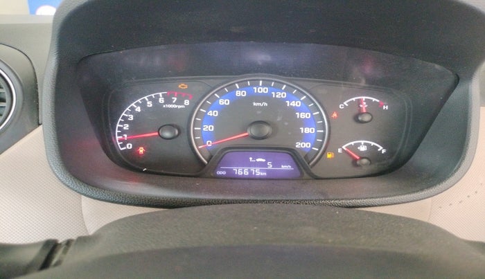 2017 Hyundai Xcent E+, Petrol, Manual, 1,49,339 km, interior