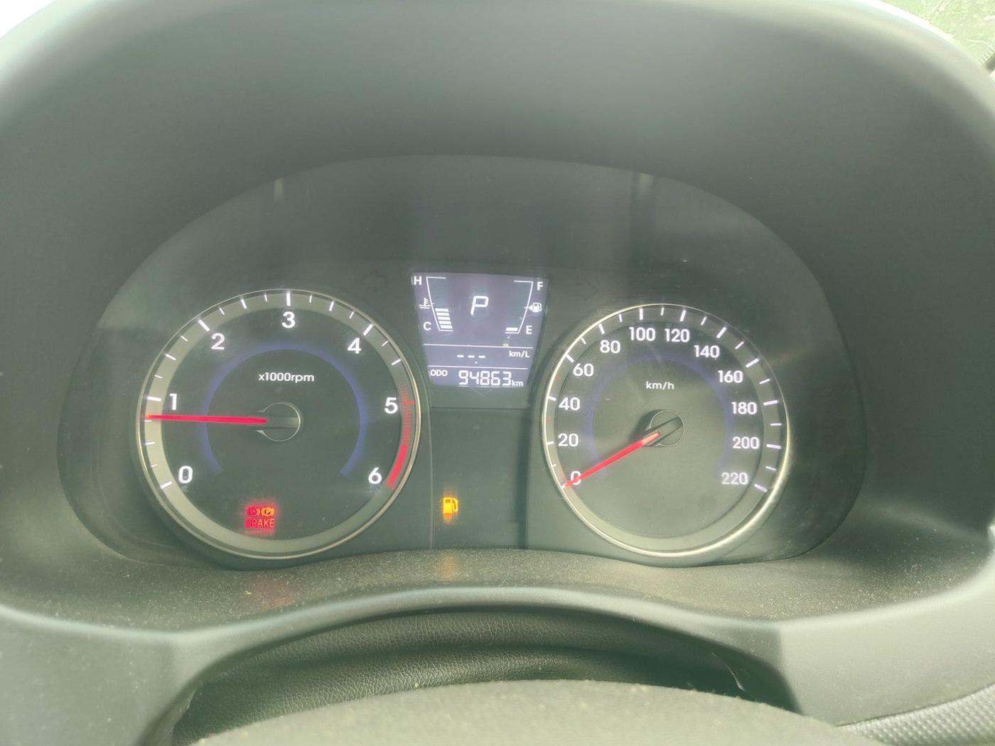 2016 Hyundai Verna 1.6 CRDI S AT, Diesel, Automatic, 94,863 km, interior