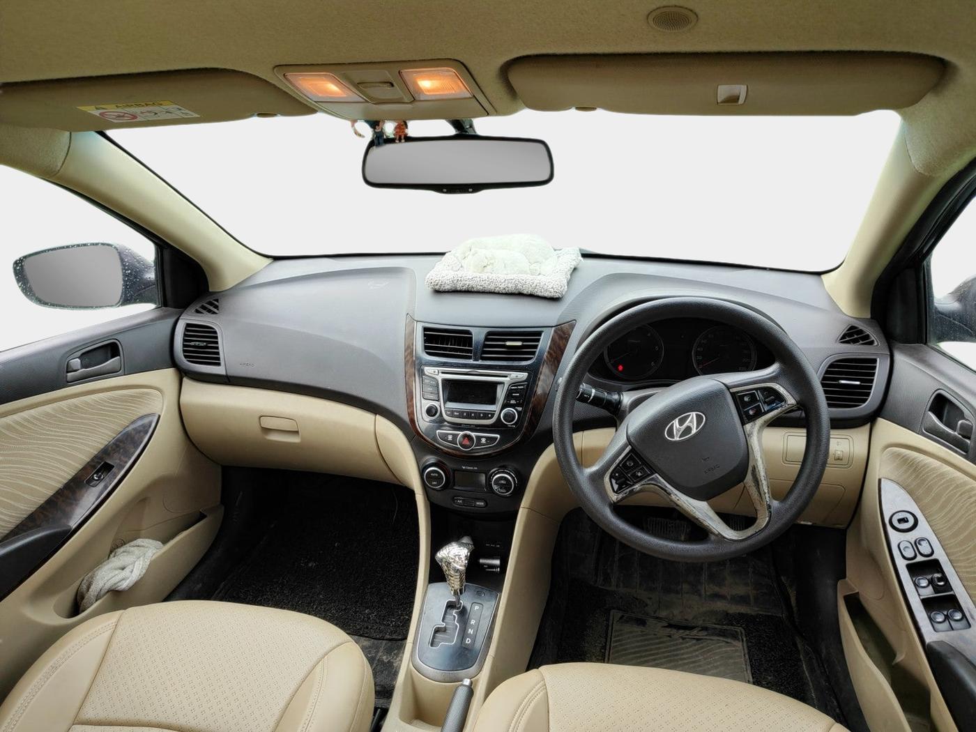 2016 Hyundai Verna 1.6 CRDI S AT, Diesel, Automatic, 94,863 km, interior
