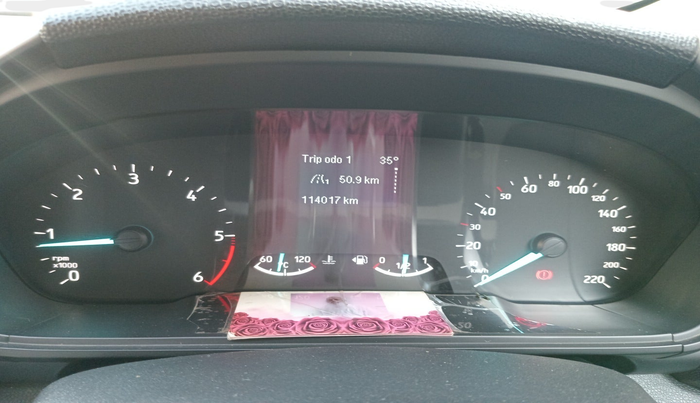 2018 Ford Ecosport TITANIUM 1.5L DIESEL, Diesel, Manual, 5,50,000 km, interior