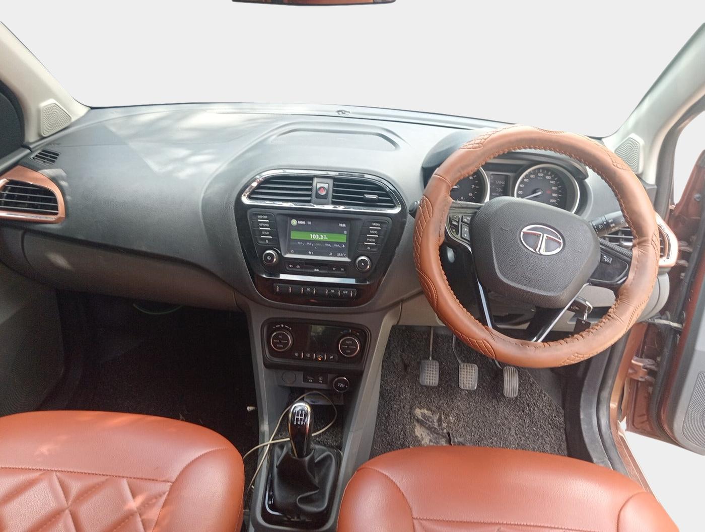 2017 Tata TIGOR XZ (O) PETROL, Petrol, Manual, 72,946 km, interior
