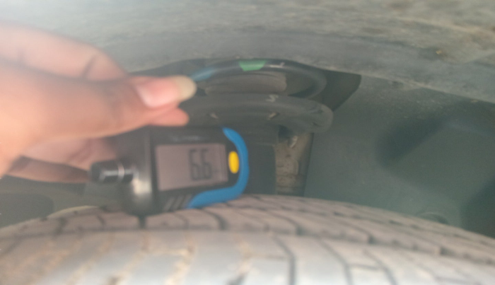 2013 Ford Ecosport AMBIENTE 1.5L DIESEL, Diesel, Manual, 2,65,735 km, tyre