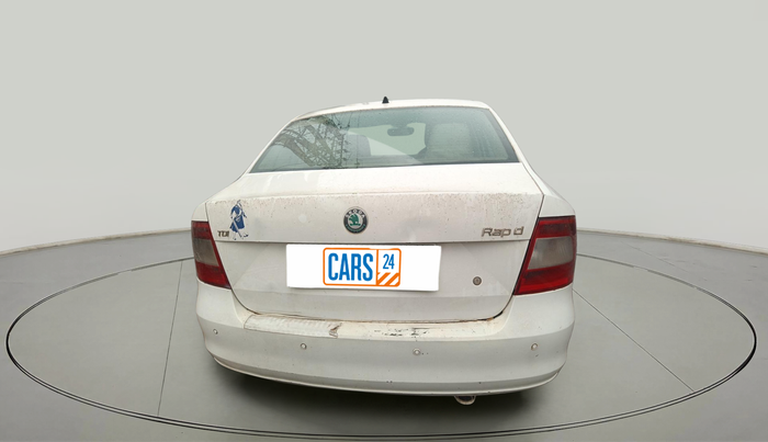 2012 Skoda Rapid AMBITION 1.6 TDI CR MT, Diesel, Manual, 1,47,666 km, exterior