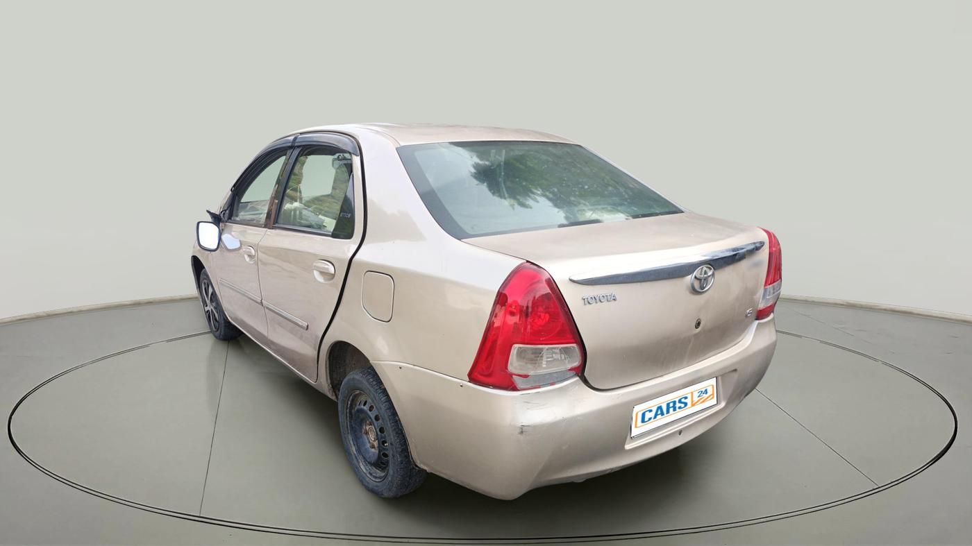 2011 Toyota Etios G, Petrol, Manual, 1,42,045 km, exterior
