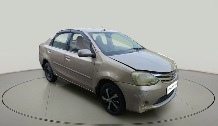 2011 Toyota Etios G, Petrol, Manual, 79,519 km, exterior
