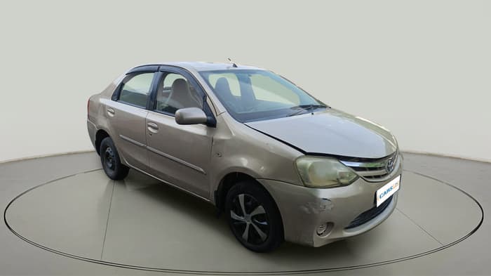 2011 Toyota Etios G, Petrol, Manual, 1,42,045 km, exterior