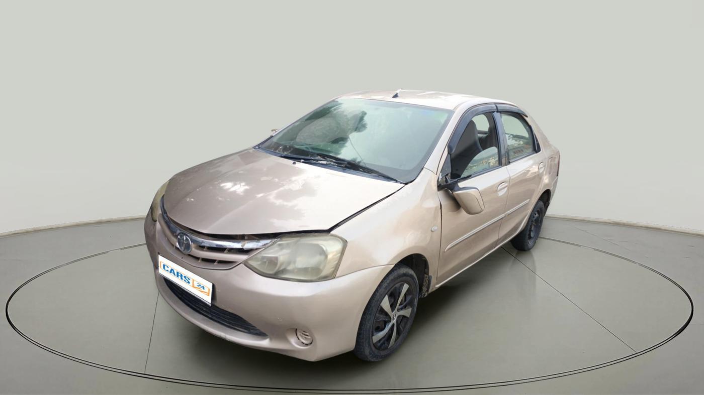 2011 Toyota Etios G, Petrol, Manual, 1,42,045 km, exterior