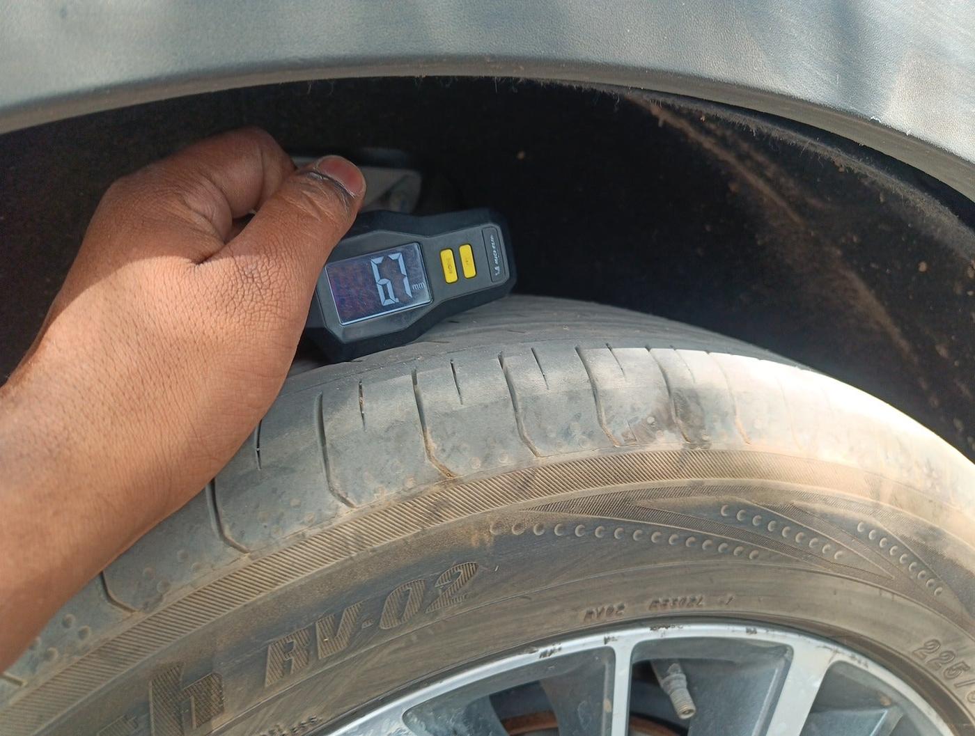 2021 Hyundai Tucson GLS 2WD AT DIESEL, Diesel, Automatic, 97,188 km, tyre