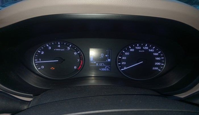 2017 Hyundai Elite i20 SPORTZ 1.2, Petrol, Manual, 43,869 km, interior