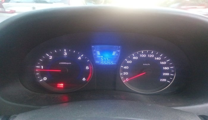 2011 Hyundai Verna FLUIDIC 1.6 CRDI, Diesel, Manual, 1,55,265 km, interior